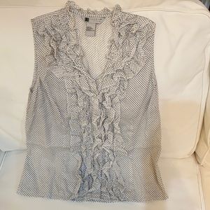 Carole Little sleeveless blouse